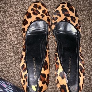 Leopard heels